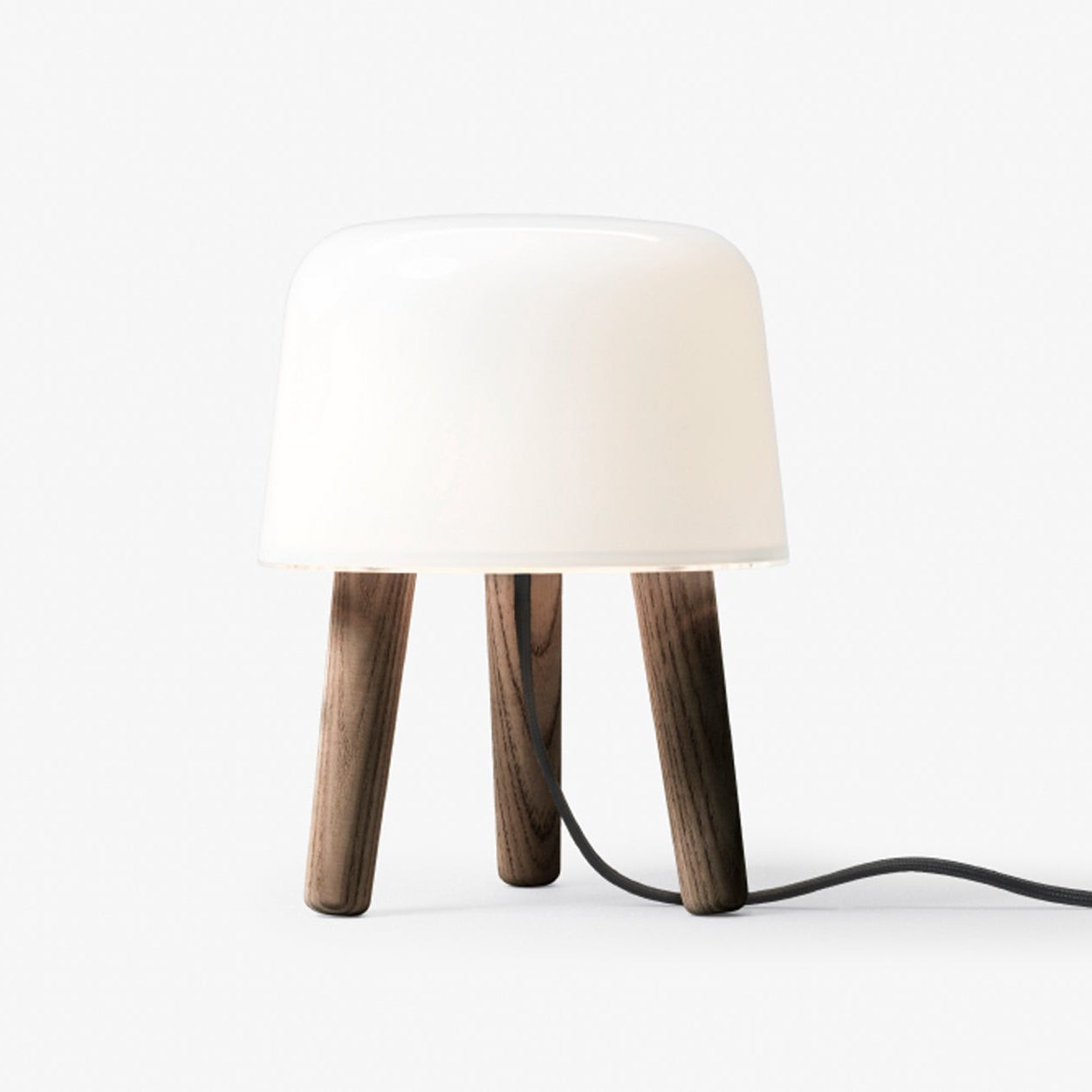 Nordic Wood Decorative Glass Table Lamp For Bedroom K506