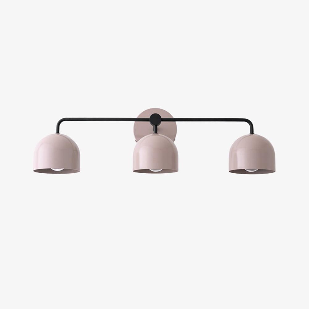 Metio Dome Farmhouse Vanity Wall Lamp - Colorful Dome Wall Sconce for Dressing Room K1596