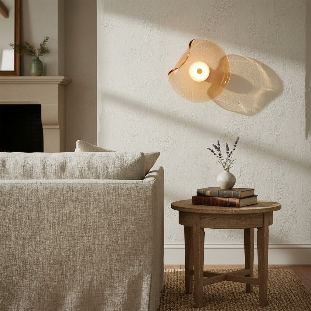 Lunacrest Celestial Flow Artistic Modern Wall Lamp for Hallway and Bedroom K2161