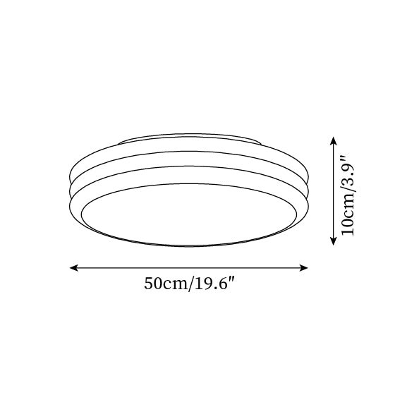 Creative Decor Hamburger Ceiling Light K417