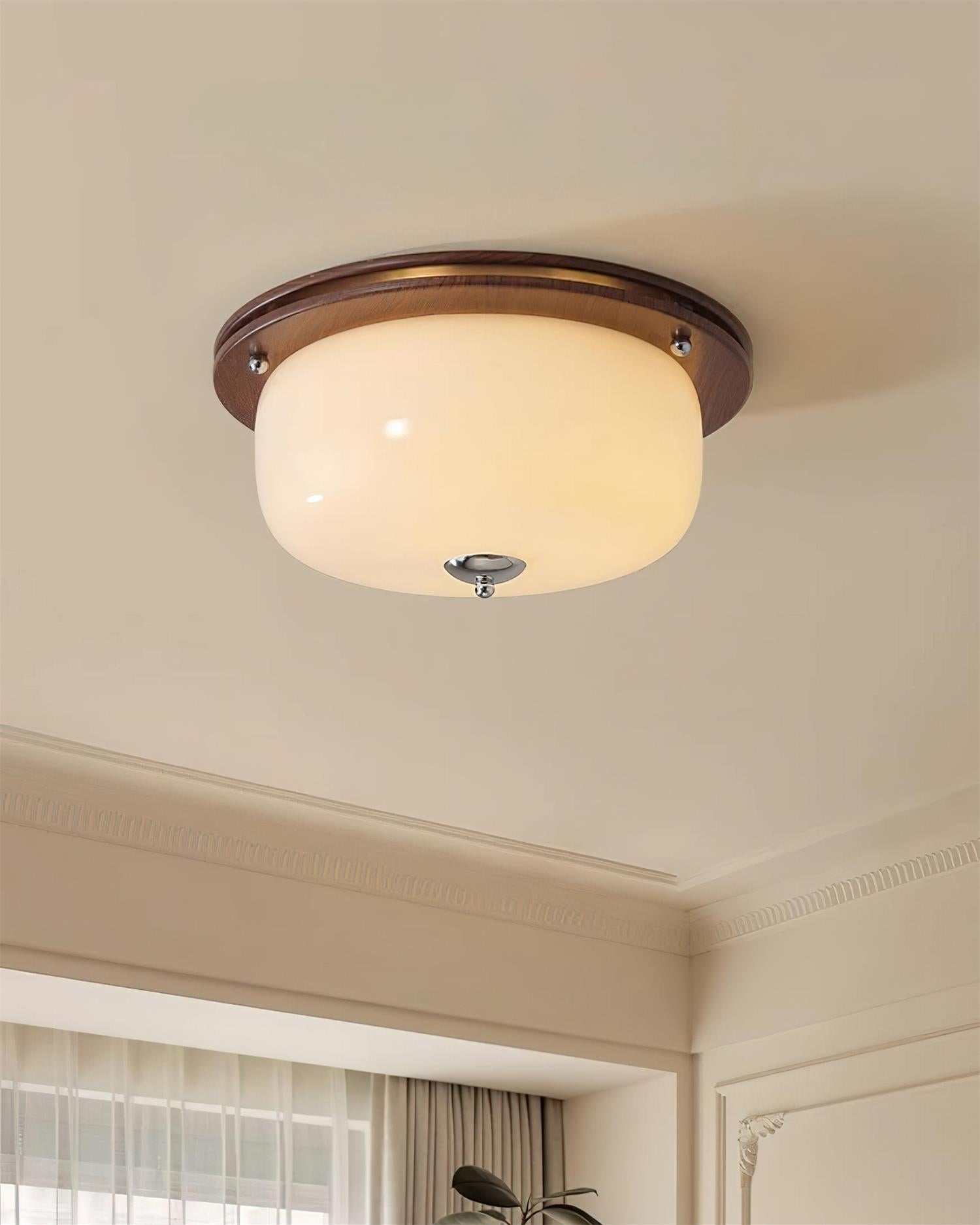 Justice Glass Ceiling Lamp D30