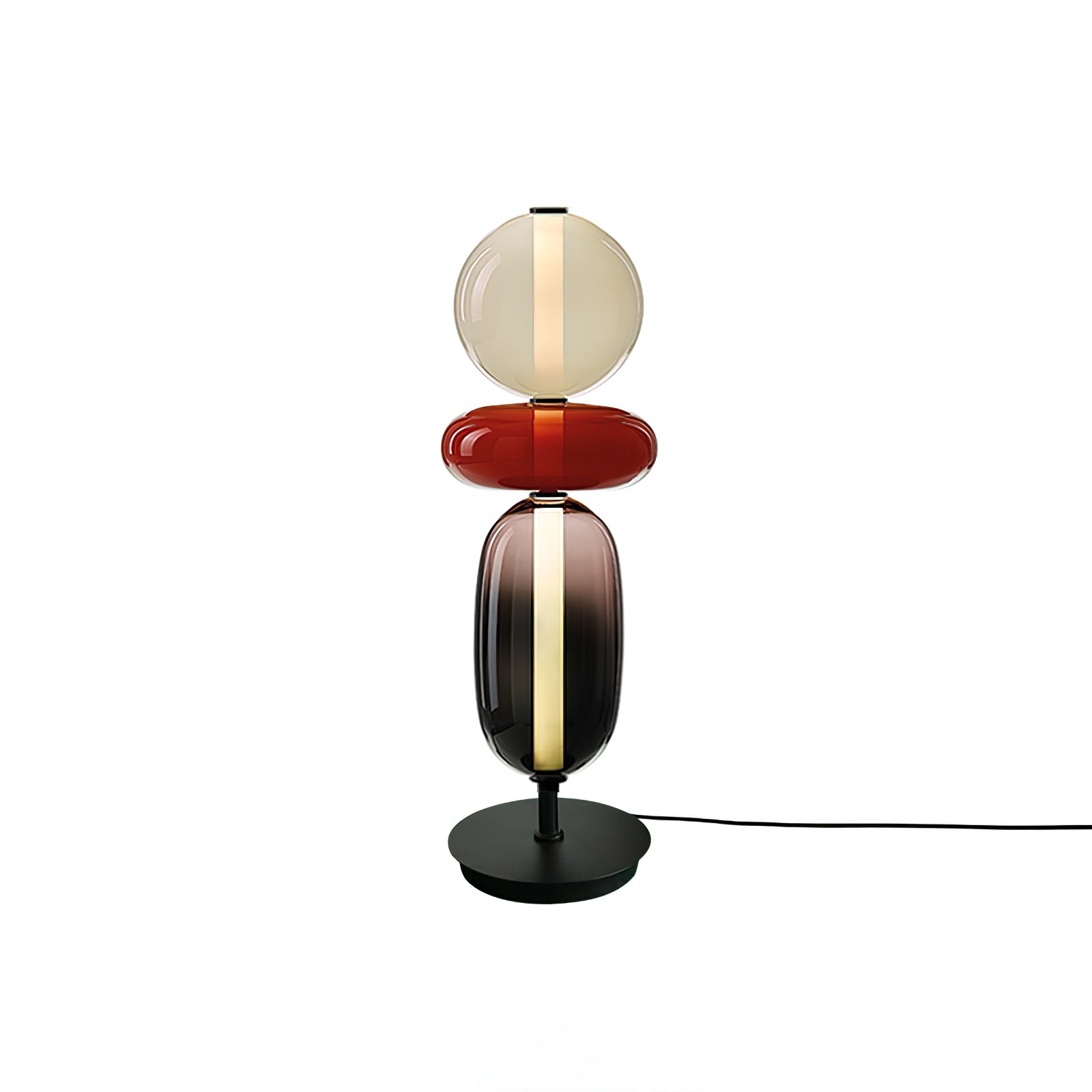 Nordic Minimalist Creative Luxury Gourd Glass Table Lamp K291