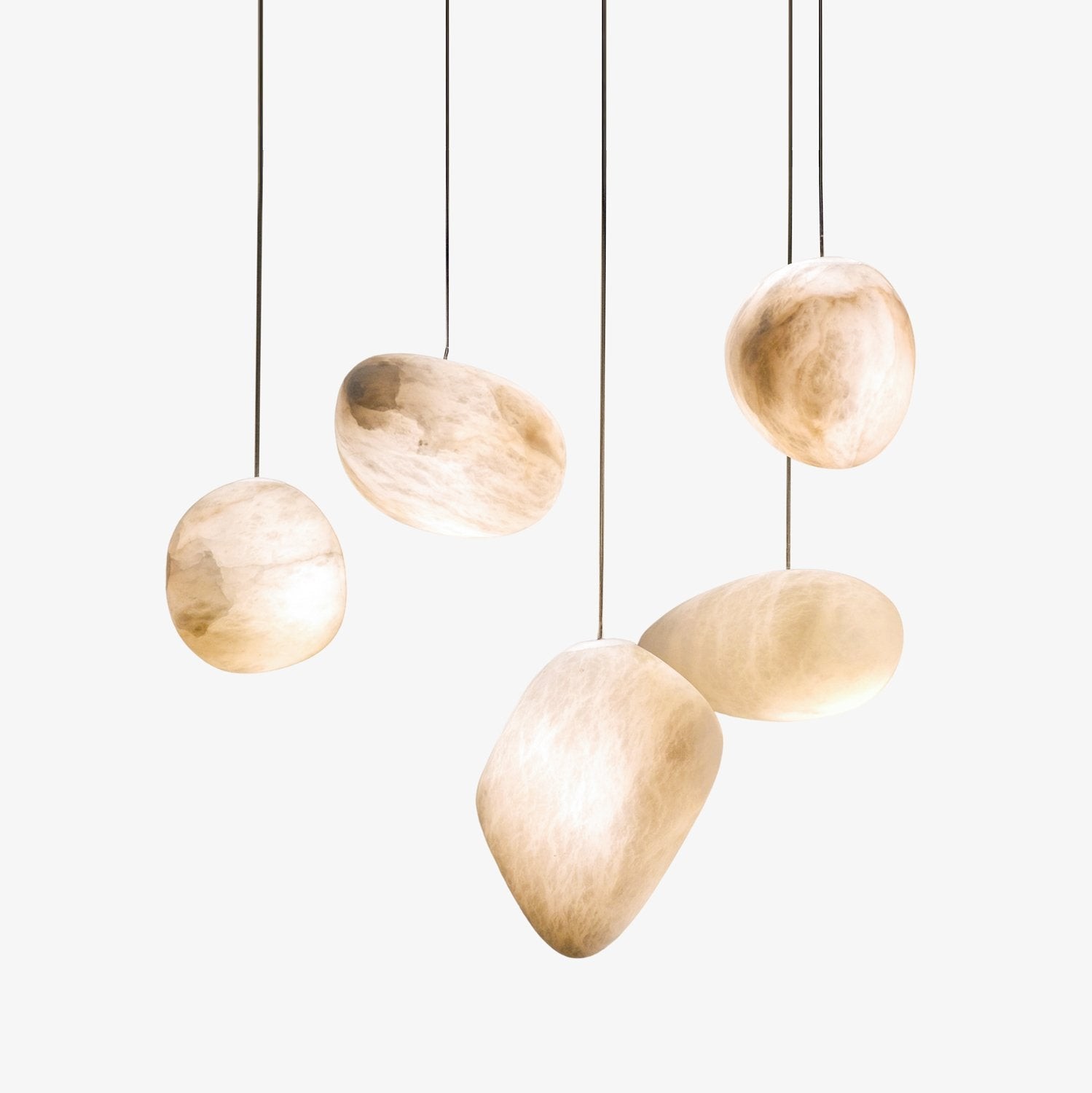 Pebbles Alabaster Pendant Lamp K584