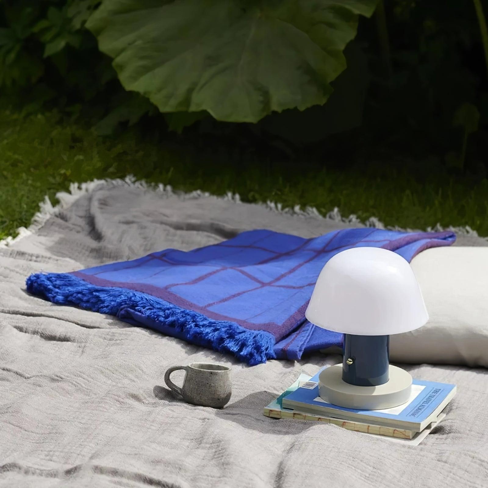 Minimalist Mushroom Cordless Table Lamp K533