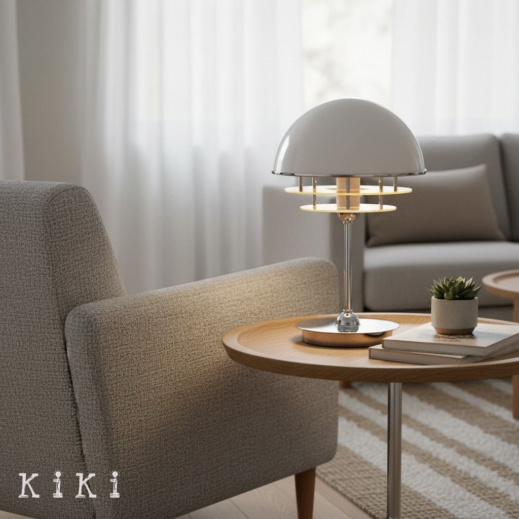 Afterglow Geometric Sunset Glow Table Lamp - Modern Sculptural Table Lamp for Living Room Decor K2134