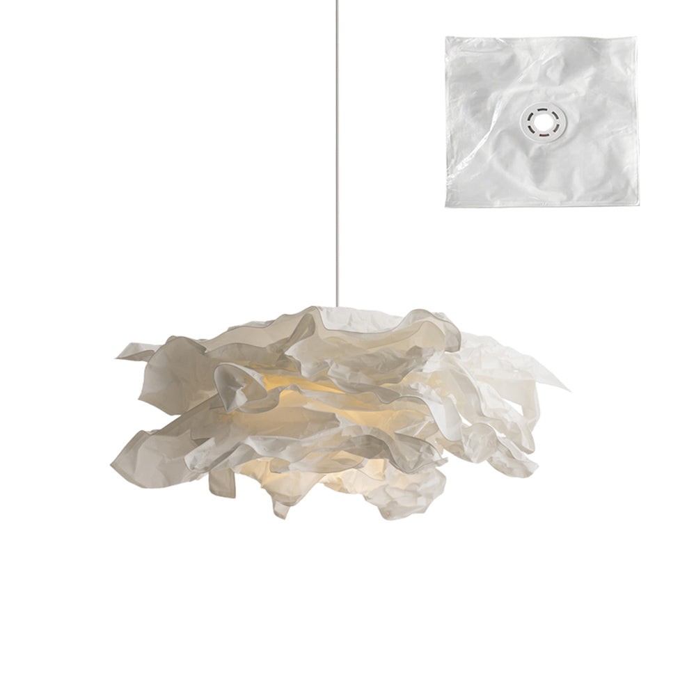 Modern Cream Paper Pendant Lamp K574