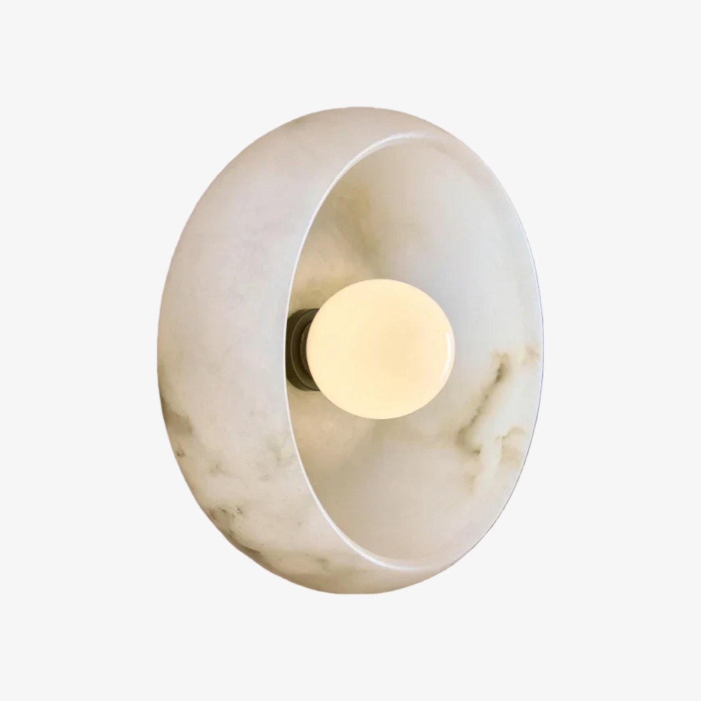 Haelen Alistair Retro Bowl Shade Wall Sconce - Decorative Wall Lighting for Hallway K1769