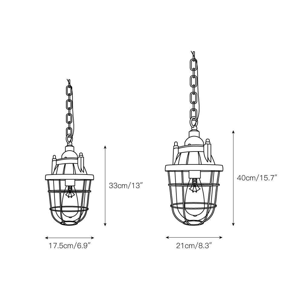 Thorlux Green Pendant Light D465
