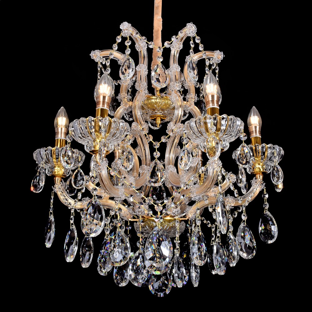 Kiki Crystal Candle Chandelier