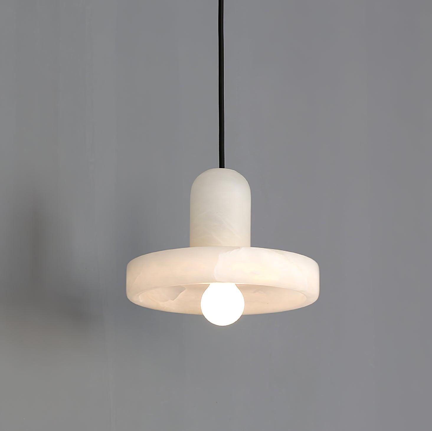 Elegant Creative White Alabaster Pendant Light K823