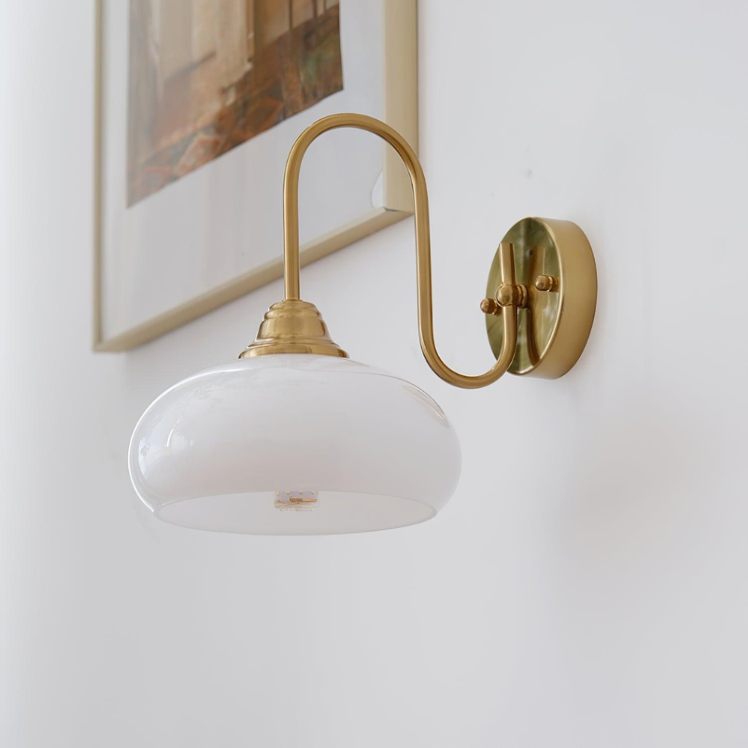 Modern Glass Geometry Wall Light for Living Room K549