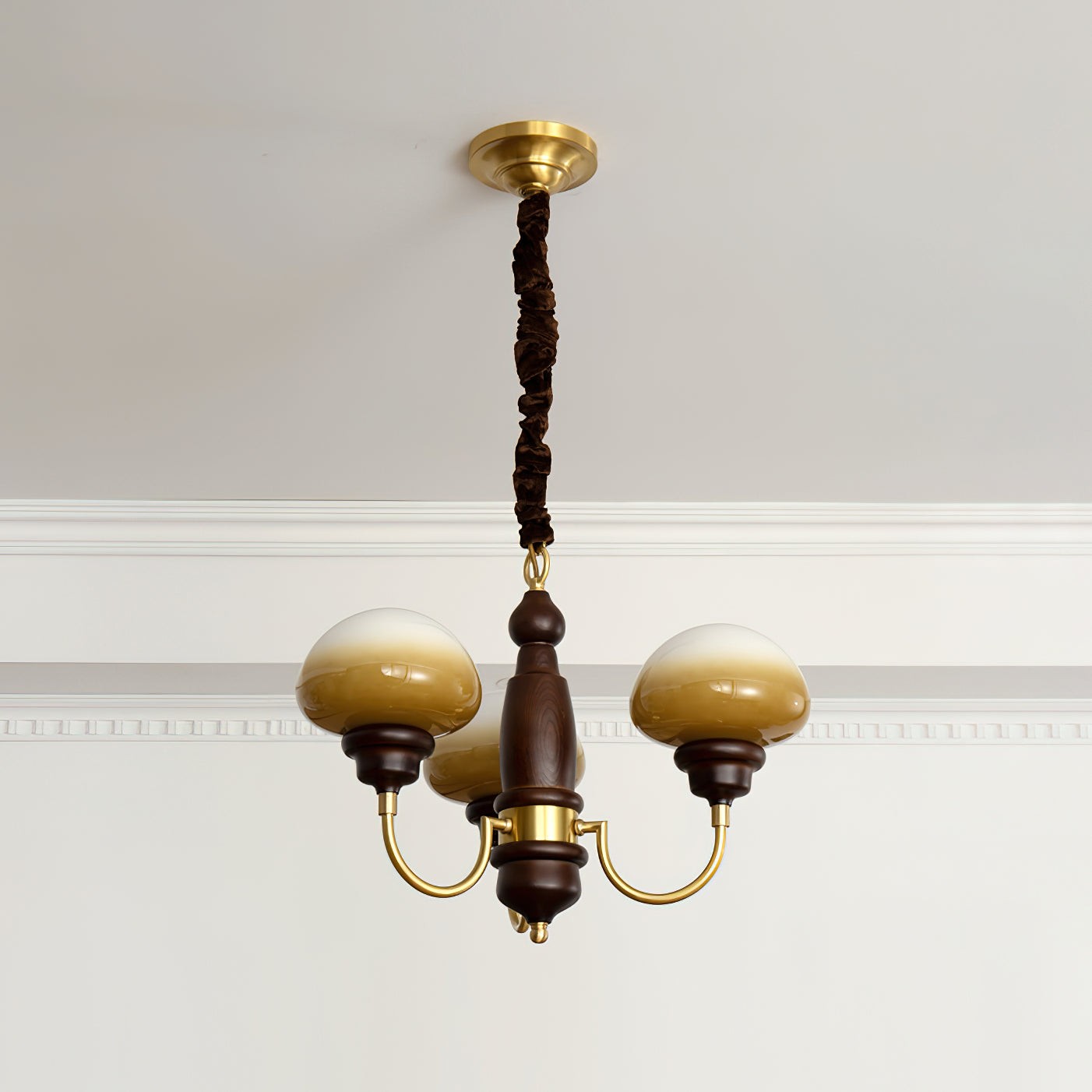 American Retro Mushroom Chandelier K543