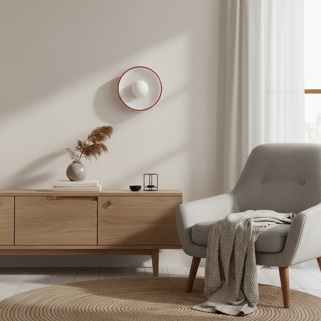 Kalo Modern Minimalist Glass Orb Ceiling Light Wall Light - Decorative Lighting for Bedroom K942