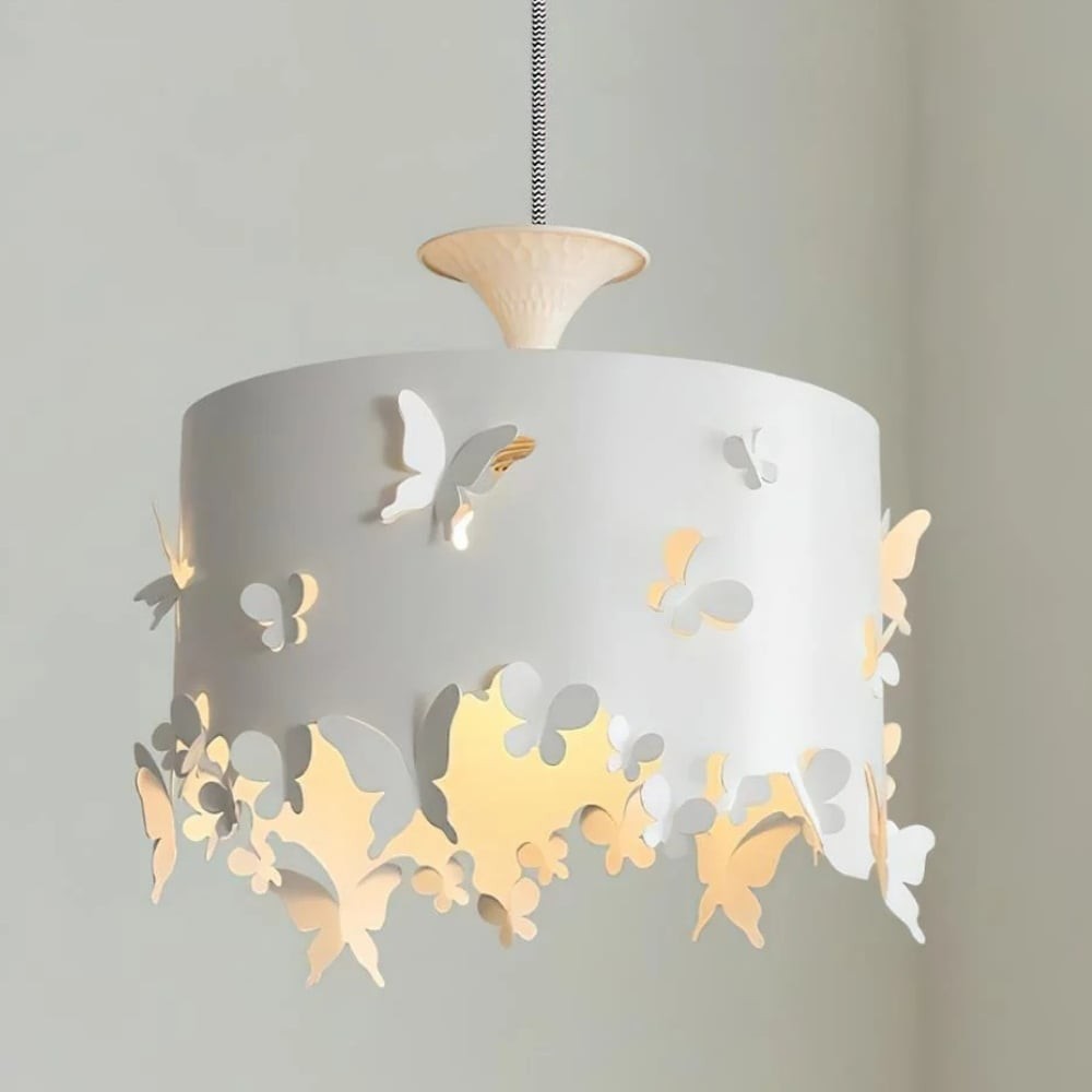 Alaria Sculptural Ambient Pendant Light - Modern Butterfly Lighting for Living Room K2084
