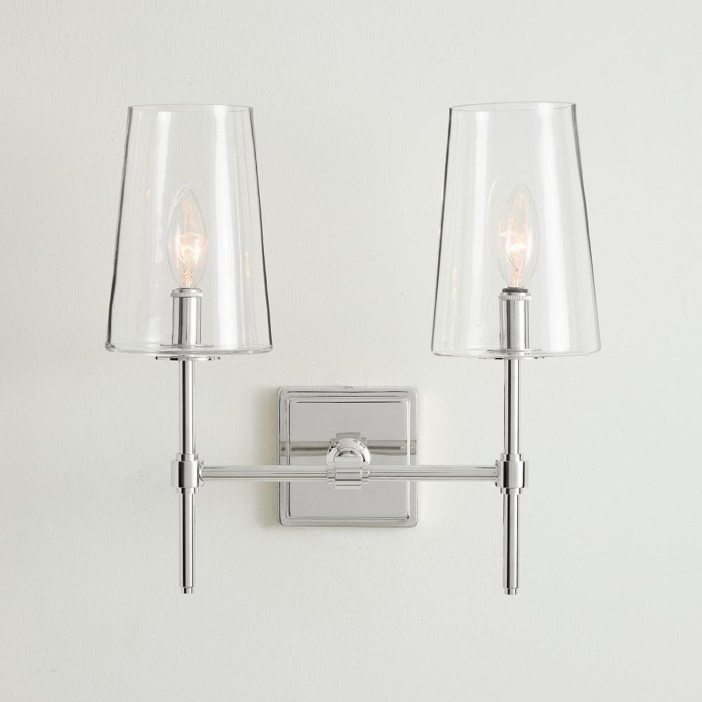 Derlina Vintage Glass Wall Light - Retro Lamp for Dining Room K1239
