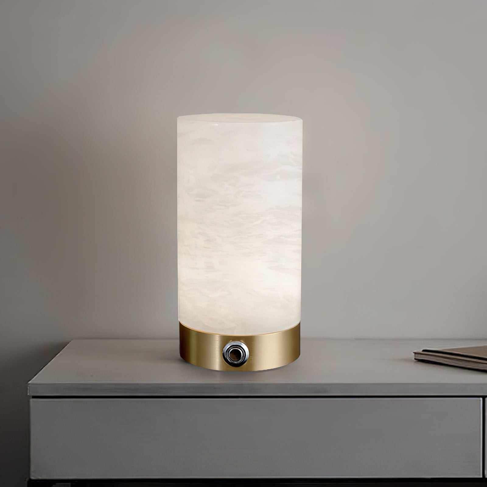 Totem Alabaster Table Lamp (built-in battery) D499