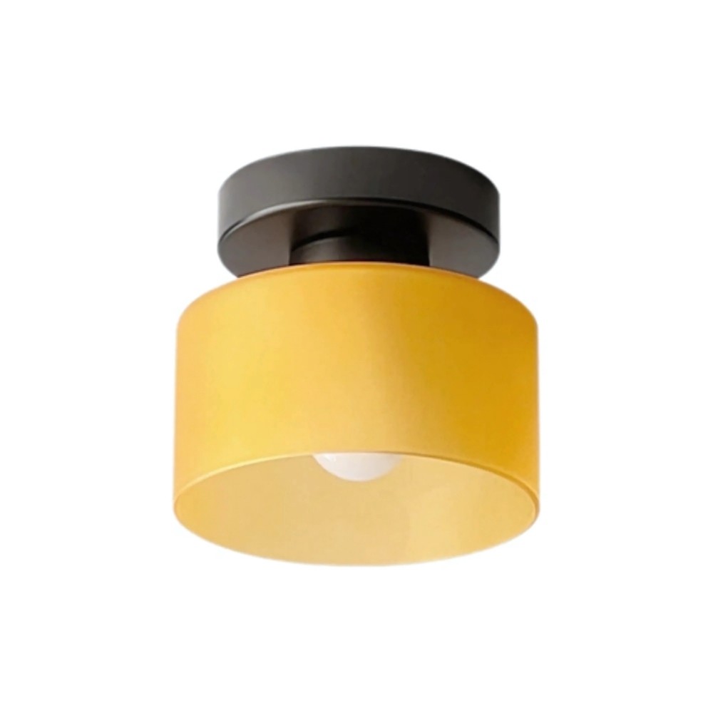 Morandi Cylinder Ceiling Light - Minimalist Flush Mount for Indoor Spaces K893
