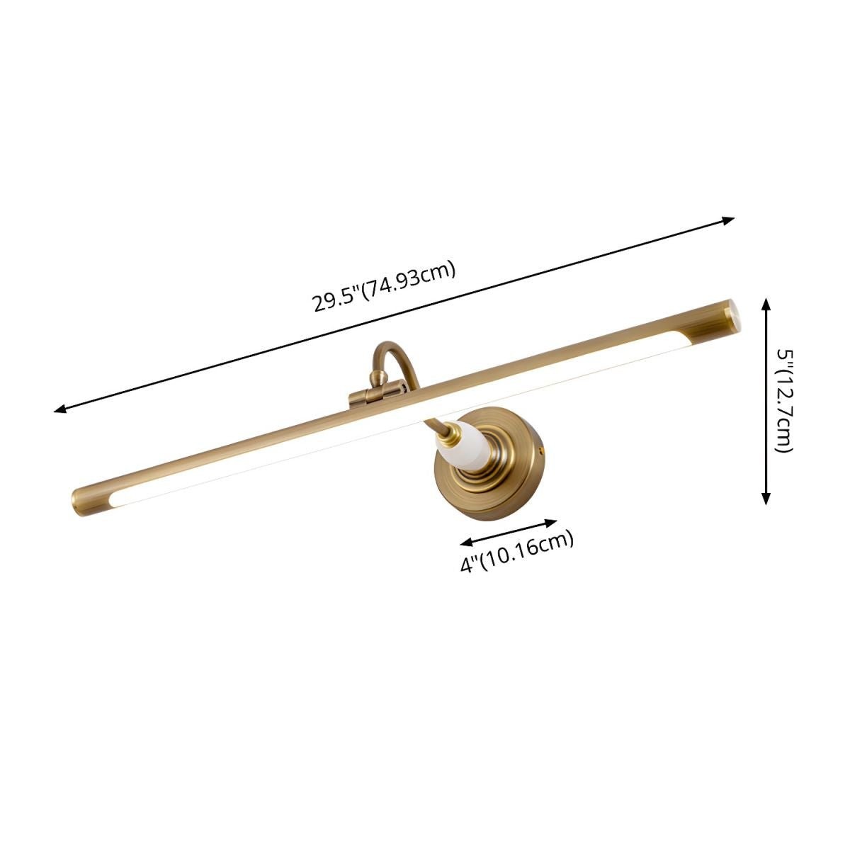 Metal Fixed Adjustable Linear Wall Light K239