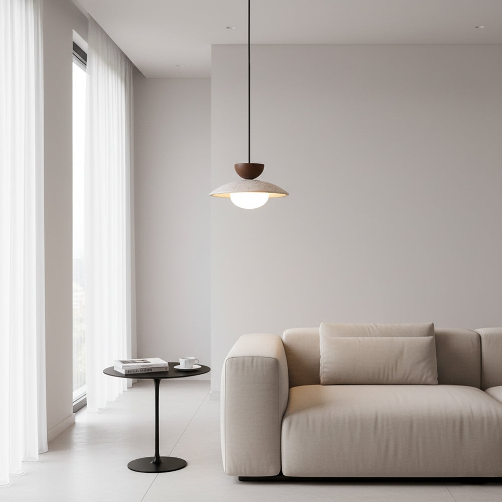 Tia Travertine Pendant Lamp D07