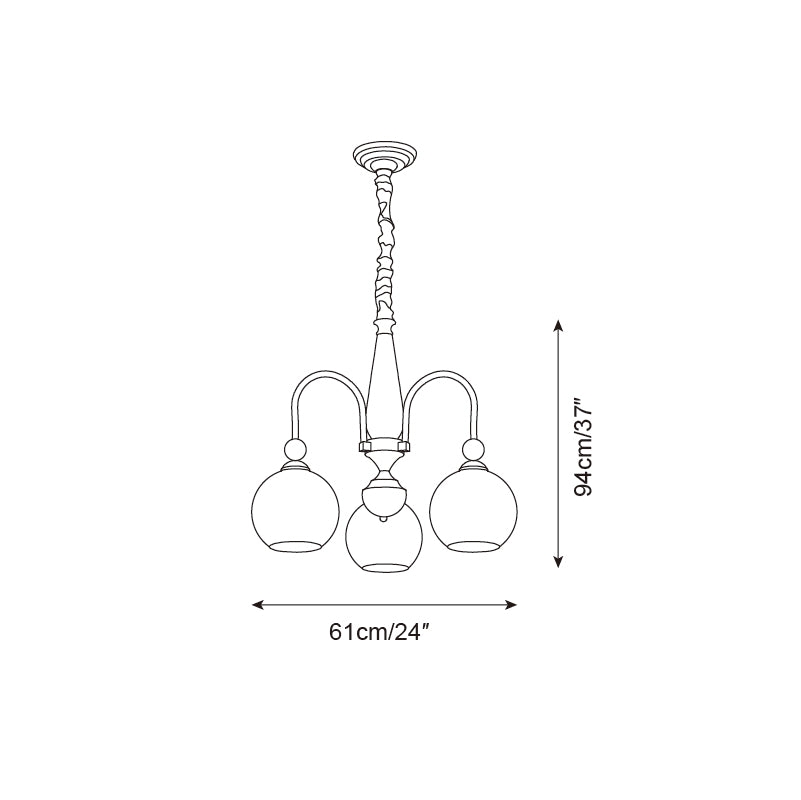 Solstice Glow Chandelier D152