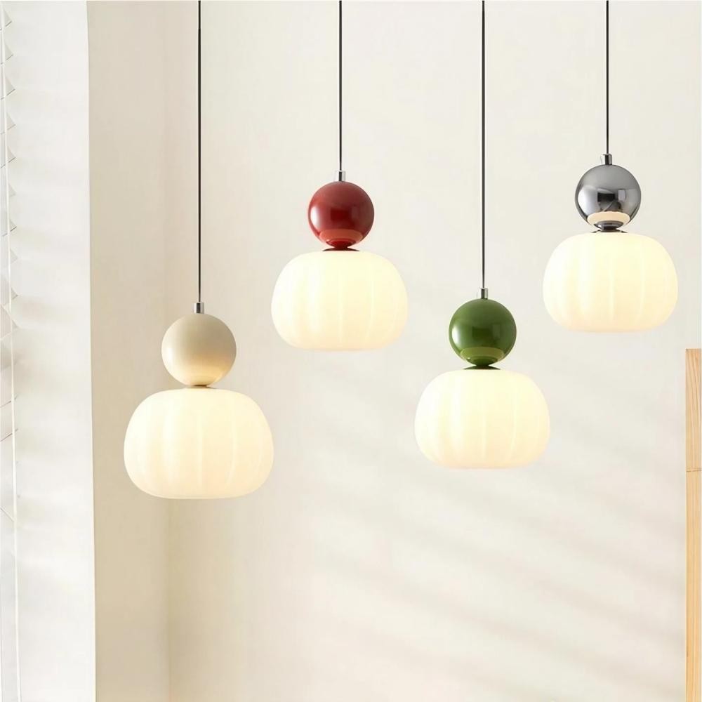 Ornavigo Round Bauhaus Pendant Light - Modern Lighting for Dining Living and Bedroom K37
