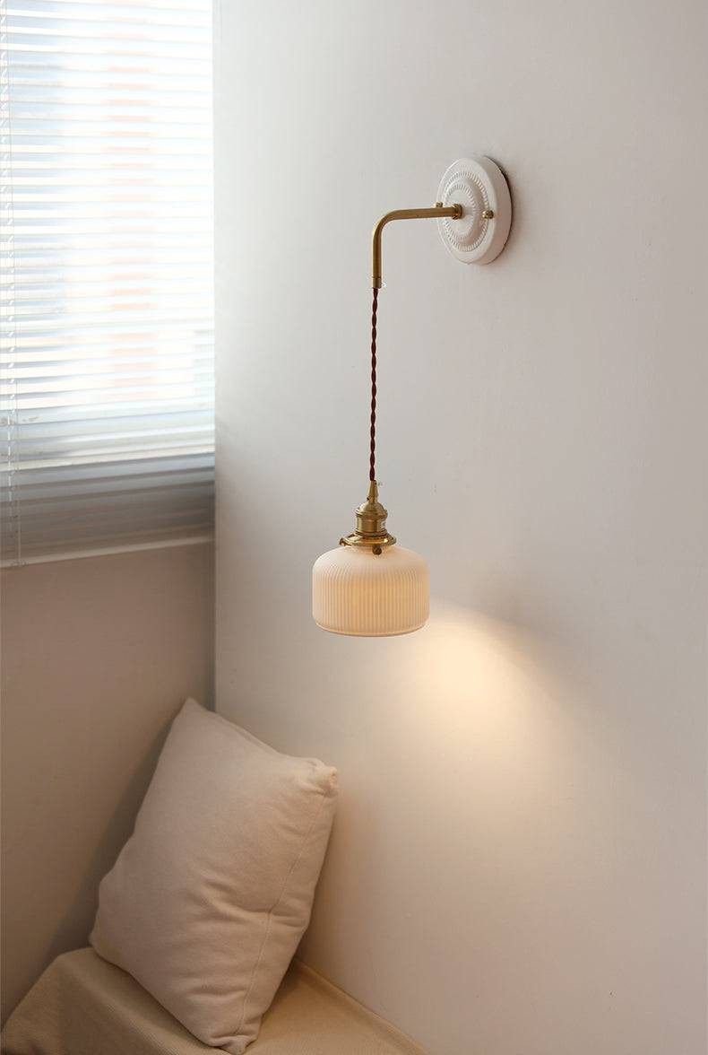 Decorative Ceramic Plate Wall Sconce K1561