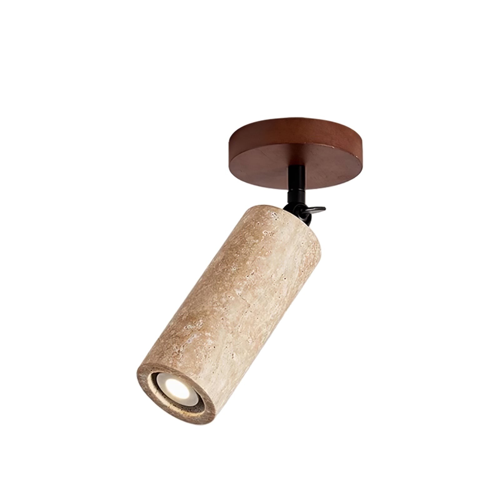 Wabi-Sabi Travertine Adjustable Wall Lamp K745