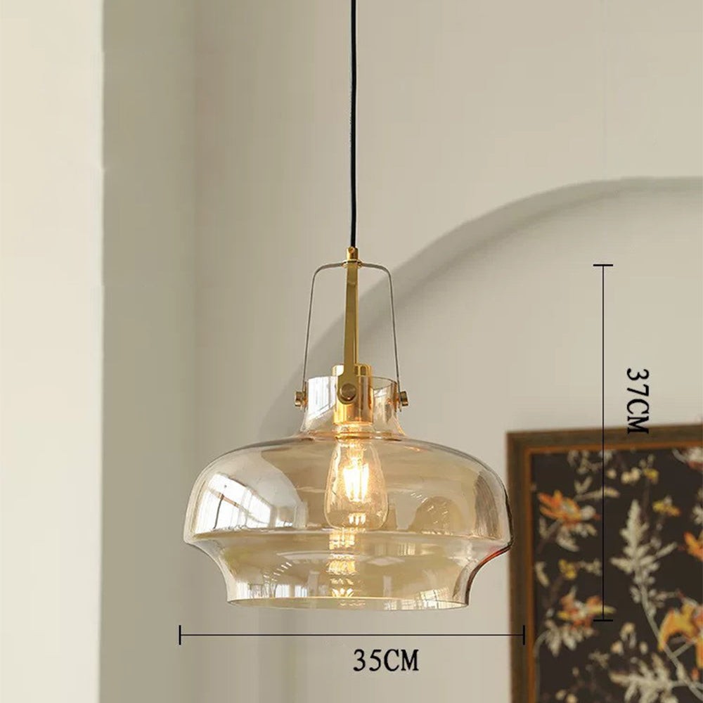 Modern Unique Shaped Fish Tank Glass Pendant Light K1226