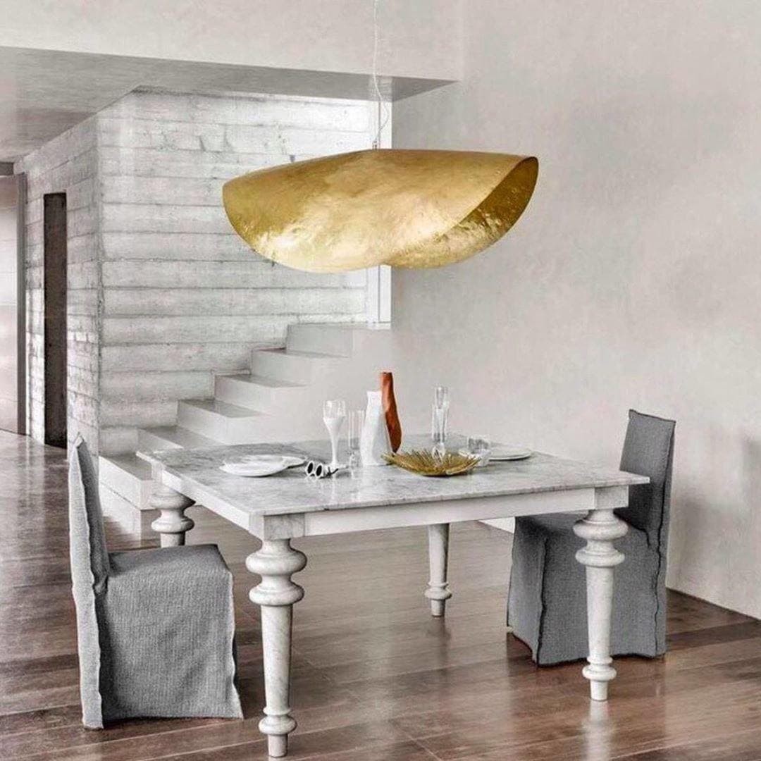 Hammered Brass Suspension Light K1205