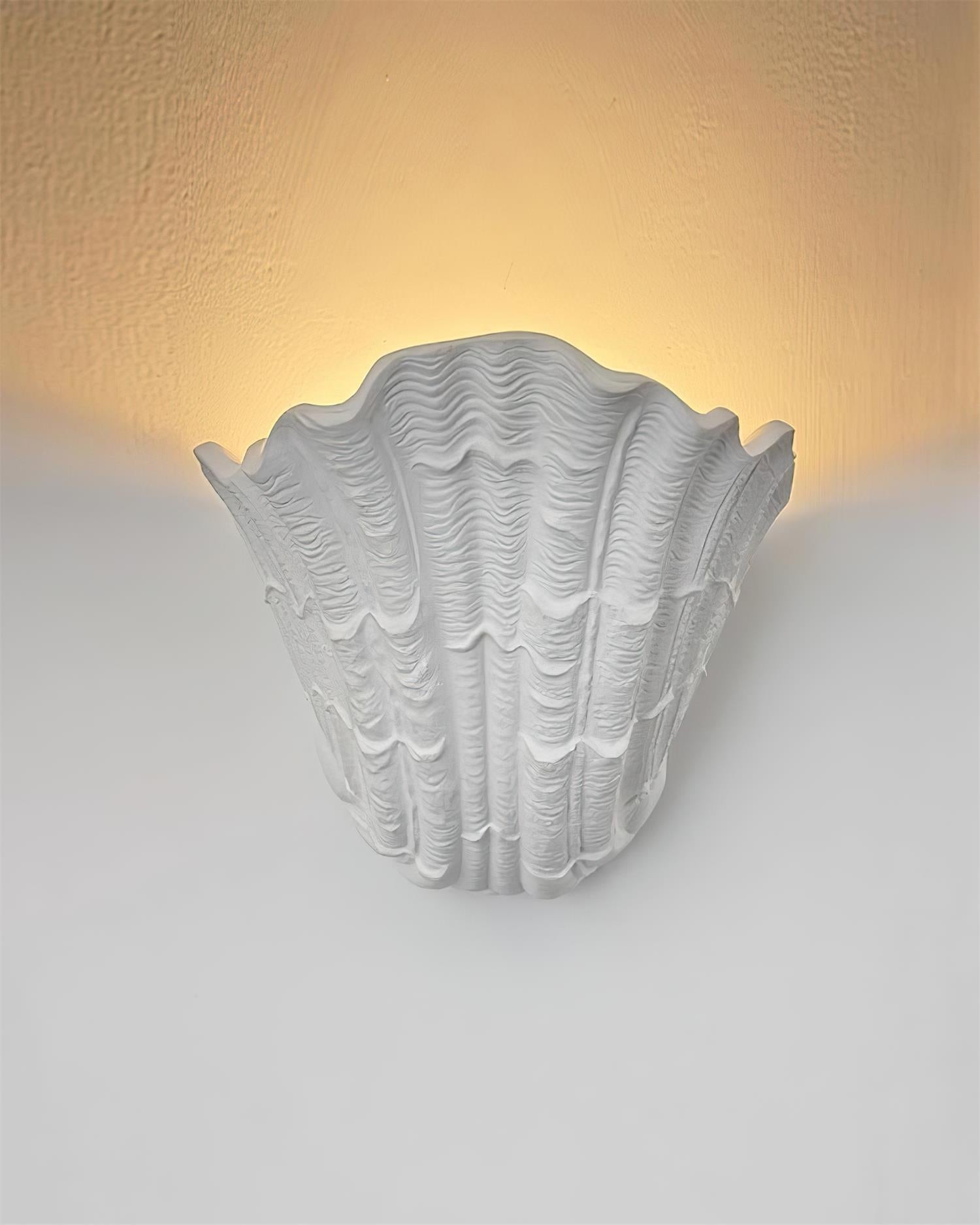 Seavira Shell Plaster Wall Lamp K1604