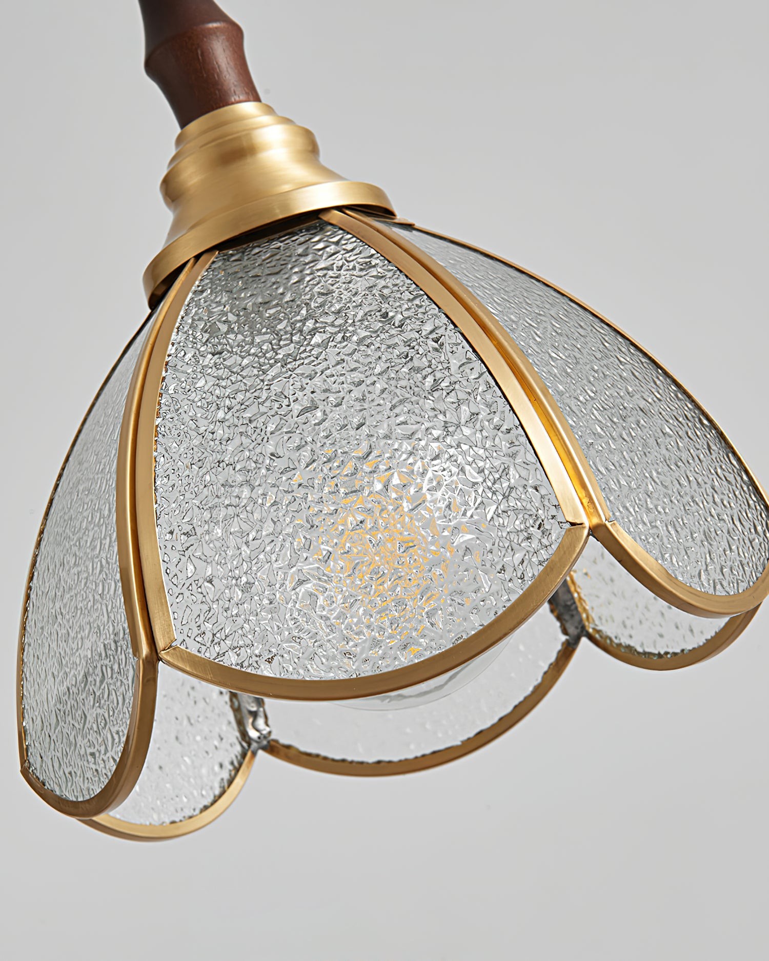 Vintage Tiffany Stanied Glass Pendant Lamp K624