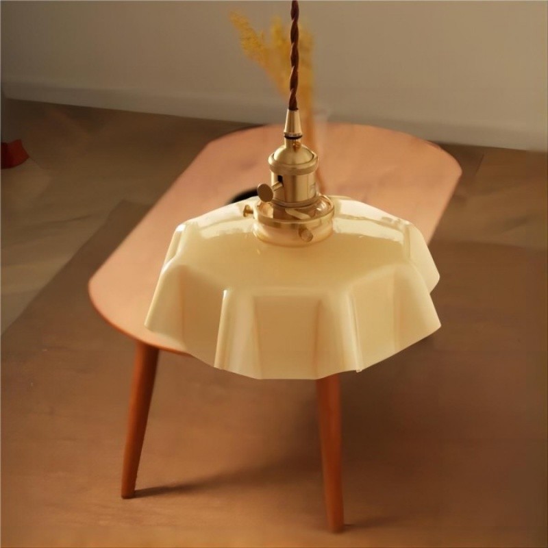 Retro Draped Flower Pendant Lamp K133
