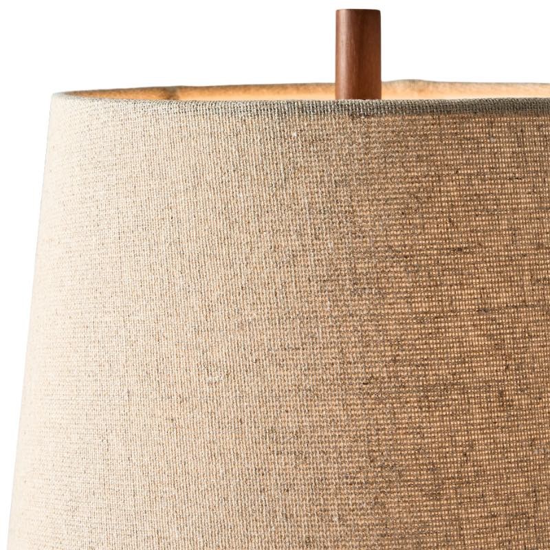Avero Organic Textured Table Lamp - Decorative Clay Table Light for Interior Spaces K2062