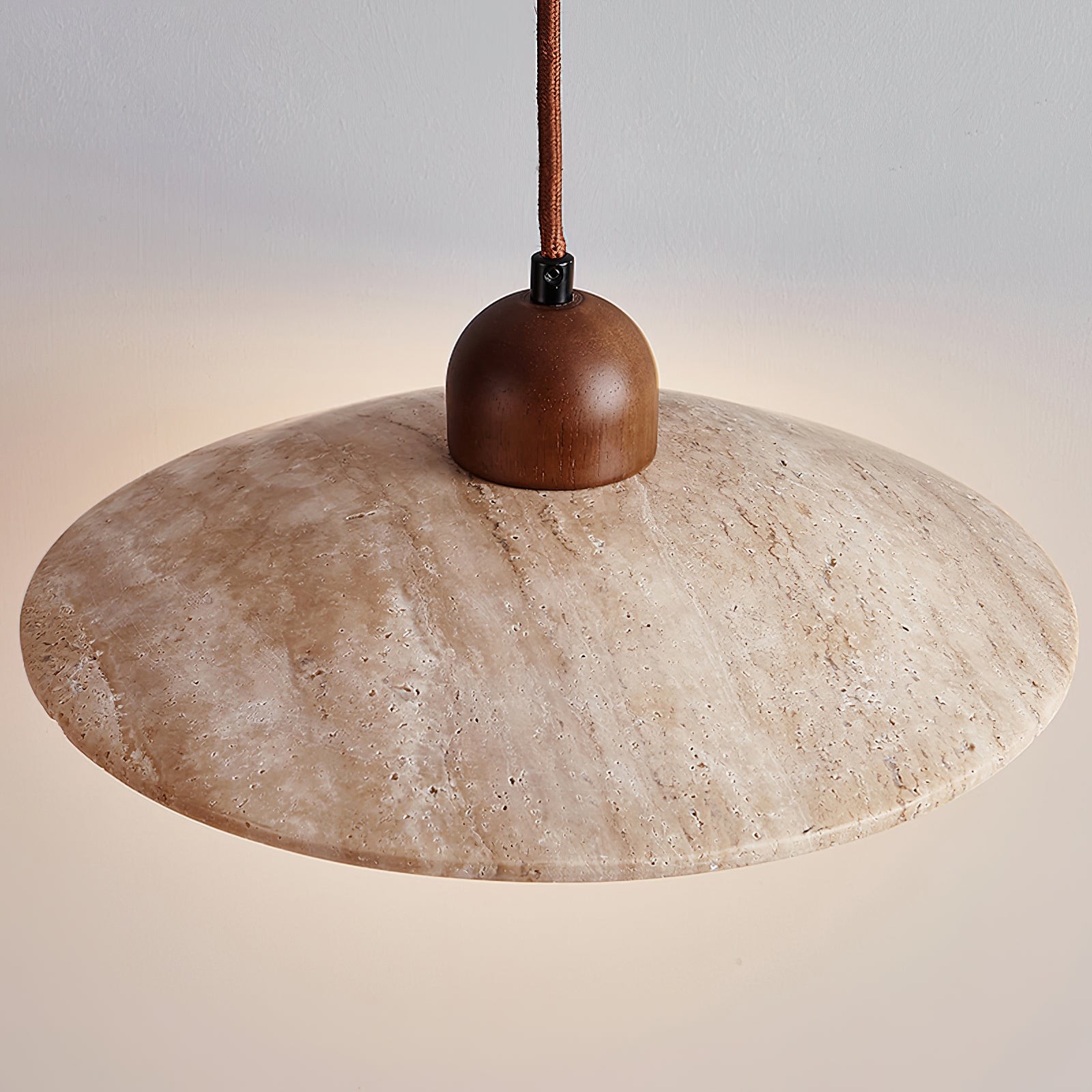Wood Retro Wabi-Sabi Style Pendant Lamp K279