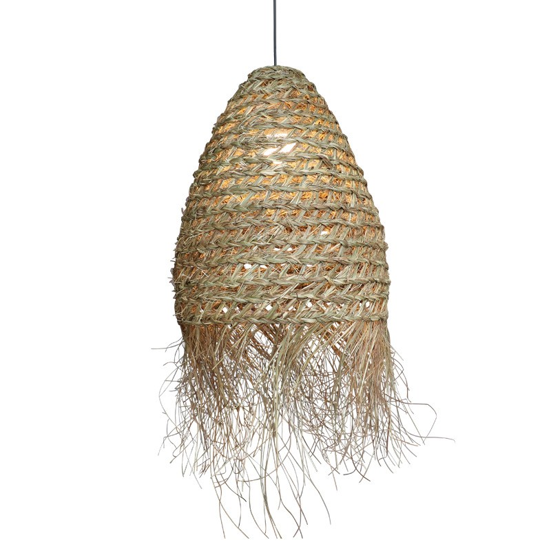 Farmhouse Creative Rattan Woven Pendant Lamp K213