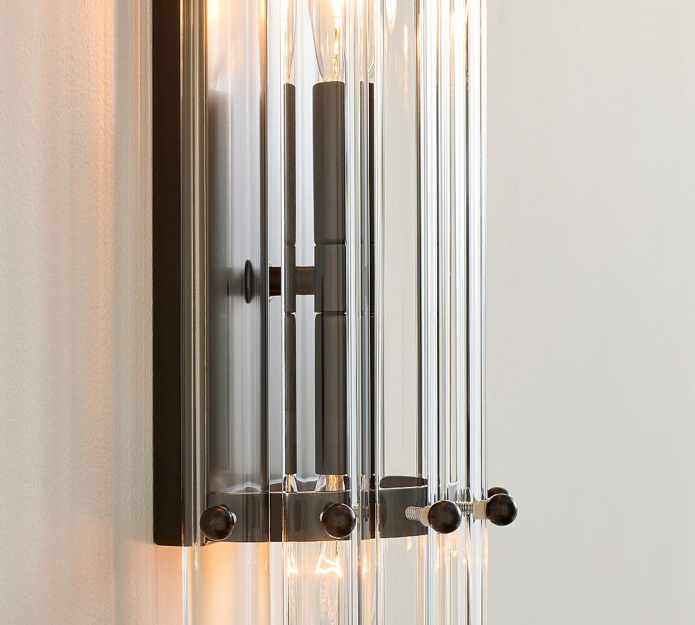 Lumora Elegant Crystal Wall Sconce - Modern Luxury Style Lamp for Hallway and Bedroom K1357