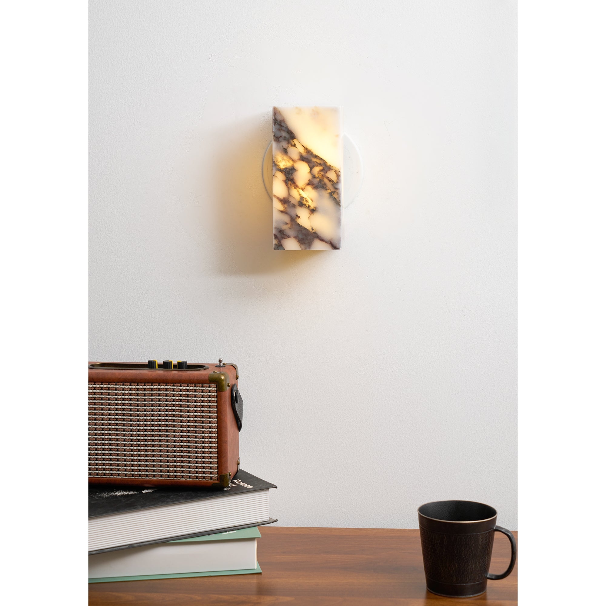 Square Marble Wall Lamp D625