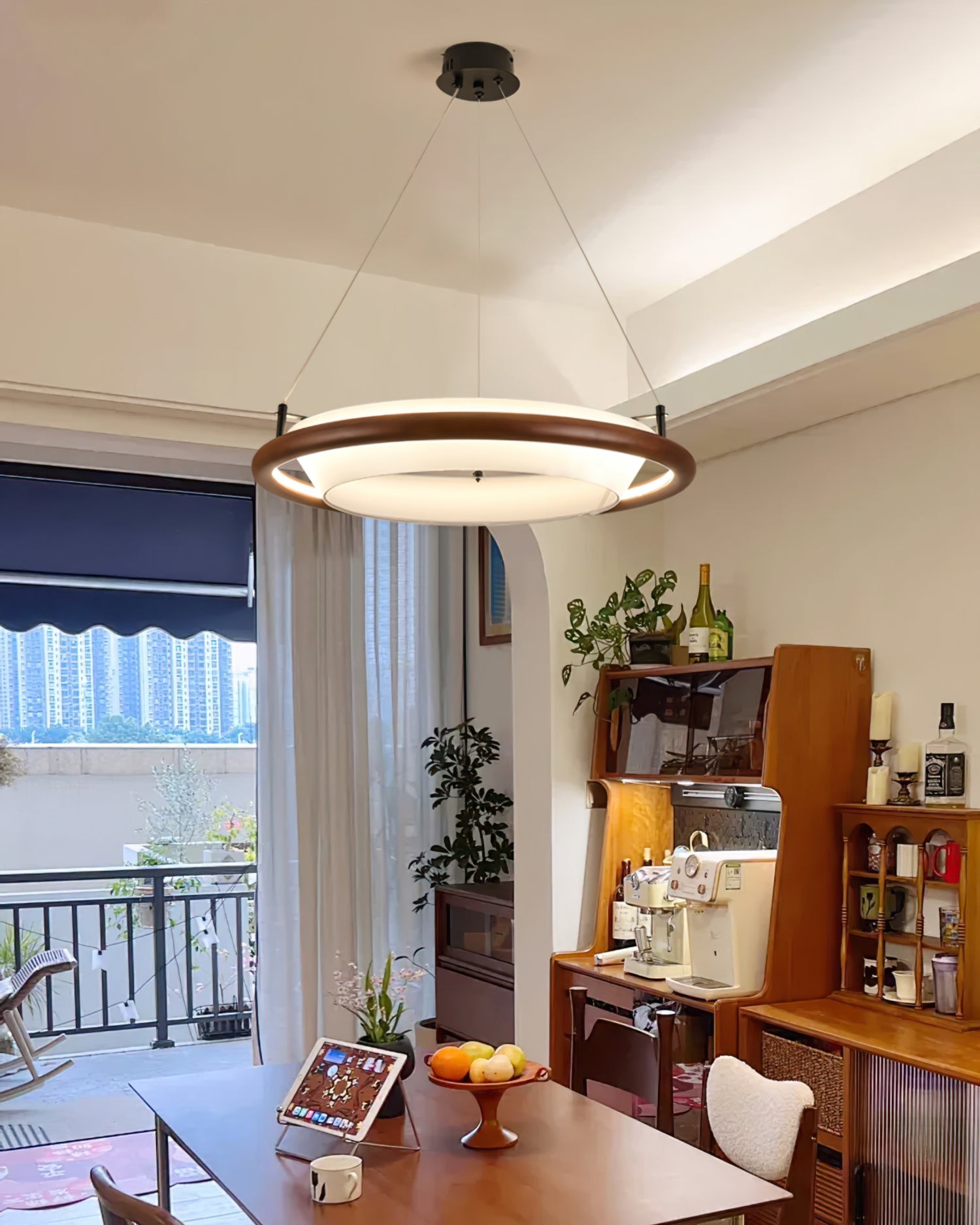 Azria Wood Chandelier K968