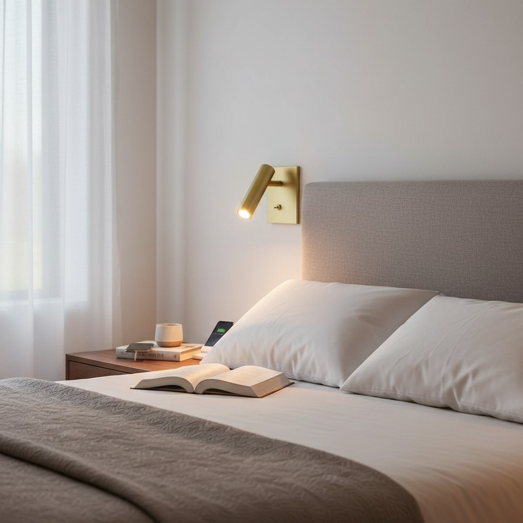 Slimlux Adjustable Wall Sconce - Modern Aluminum Wall Lamp for Bedroom K2334