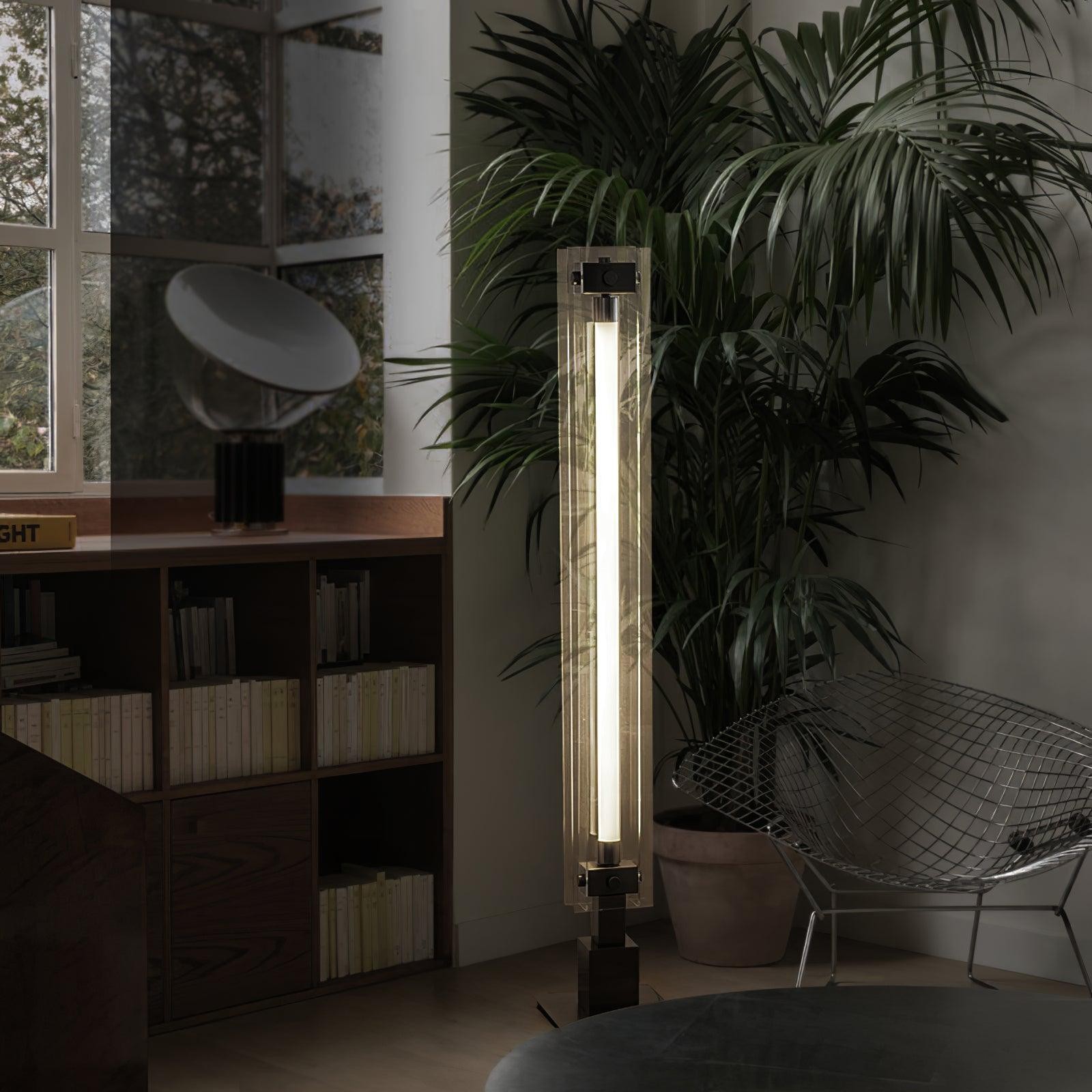 Industrial Style Minimalist Glass Floor Lamp K848