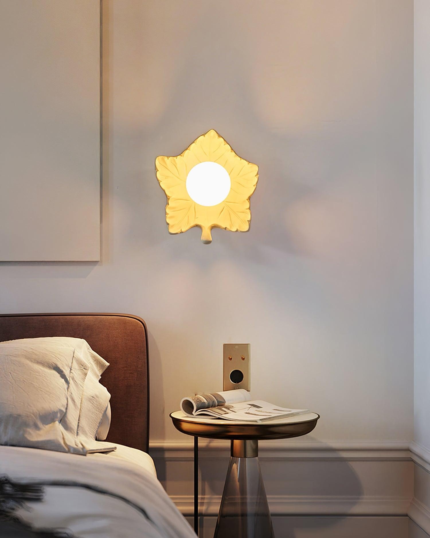 Maple Leaf Wall Light K484
