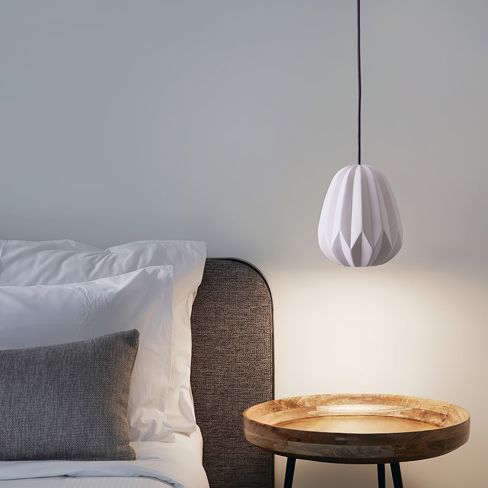 Papaya Resin Pendant Lamp K1064