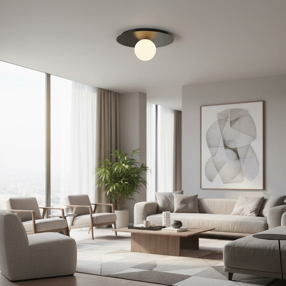 Aurora Disk Nordic LED Sconce - Round Ceiling / Wall Light K1607