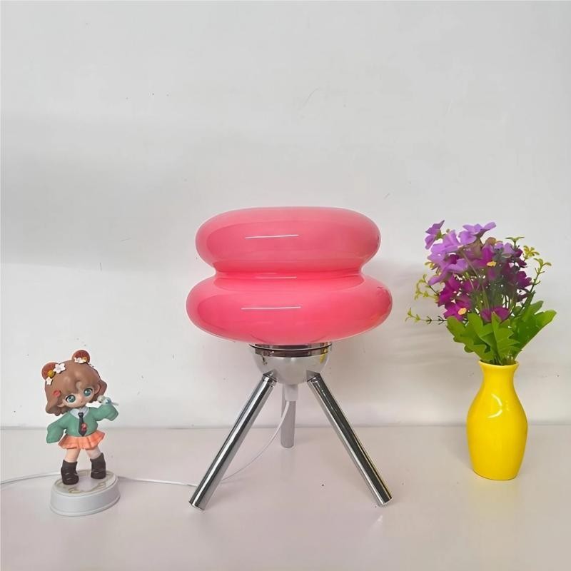 Macaron Bauhaus Tripod Glass Table Lamp K23