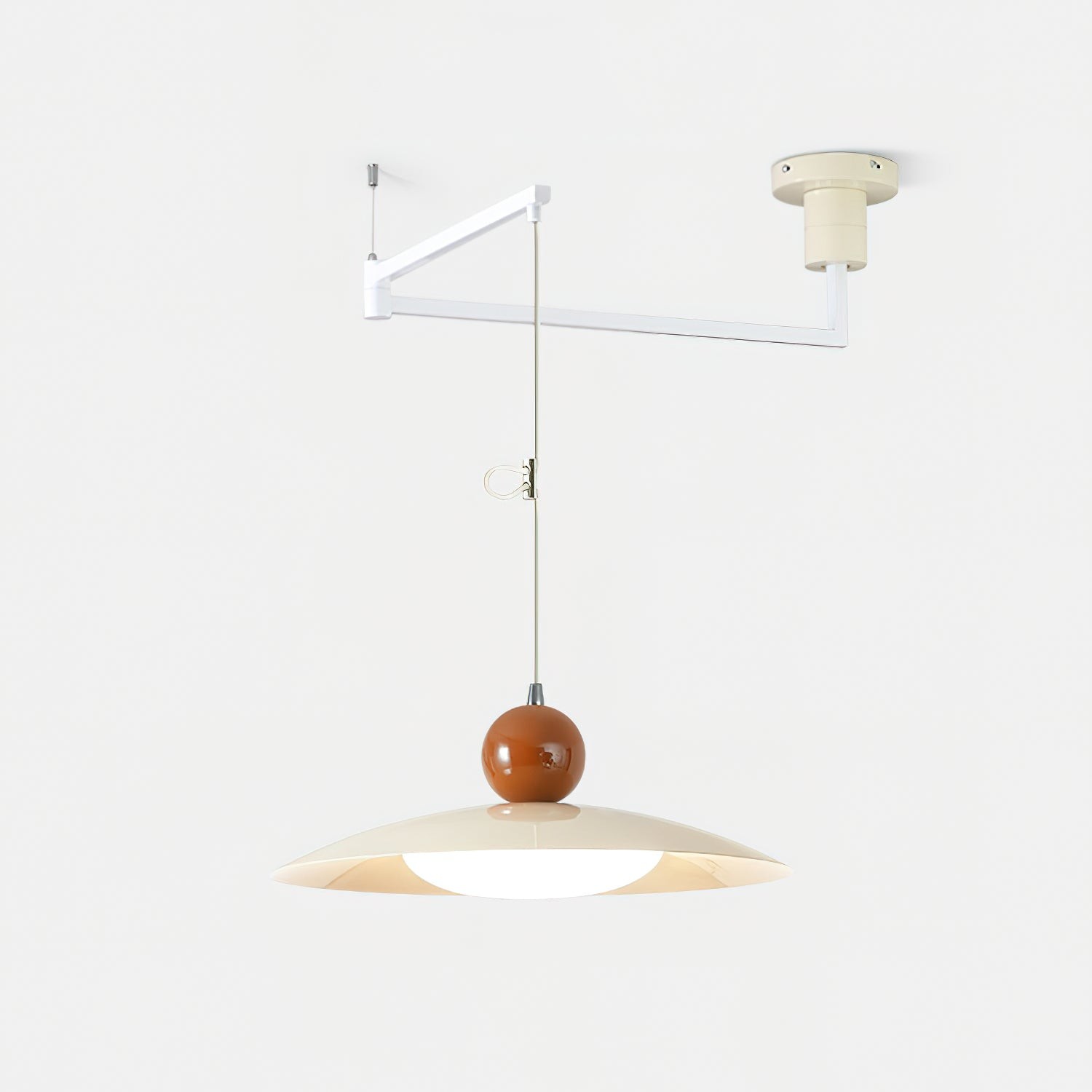Nordic Flying Saucer Swing Arm Movable Pendant Light K619