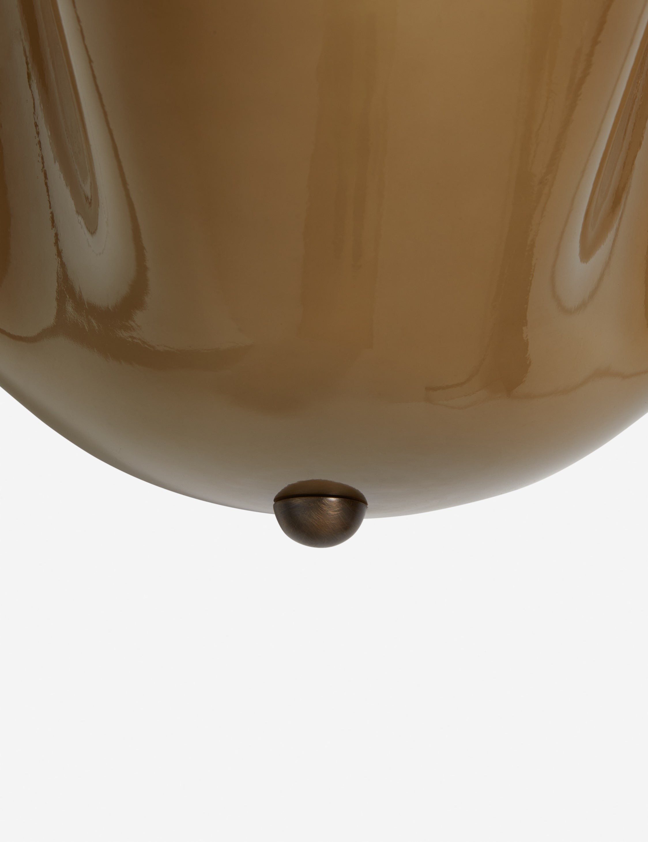 Bellina Glass Flush Mount Light – Modern Brass Fixture For Bedroom & Hallway K1132