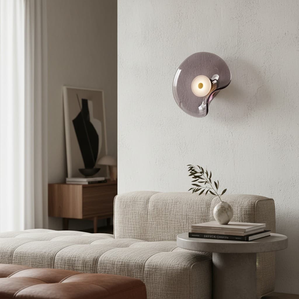 Lunacrest Celestial Flow Artistic Modern Wall Lamp for Hallway and Bedroom K2161