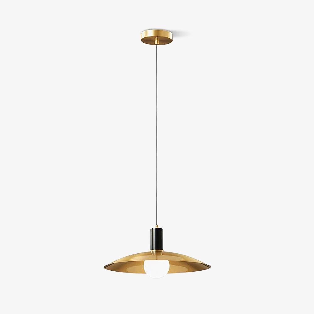 Brass Flared Pendant Lamp K275