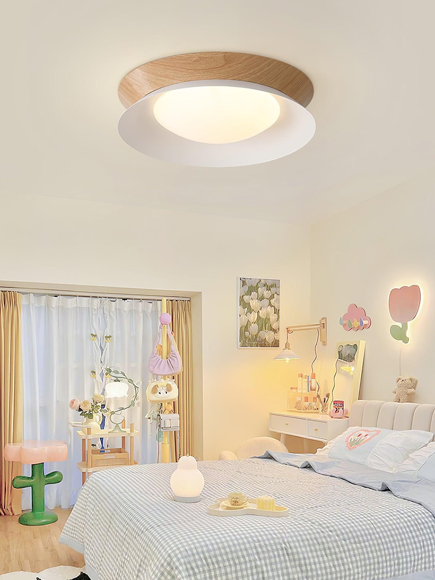 Double Half Round Ceiling Light K358