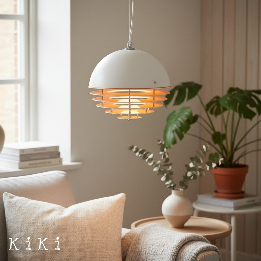 Afterglow Layered Acrylic Bauhaus Sunset Pendant Light - Ambient Pendant Light for Living Area K889